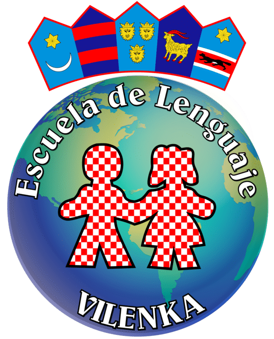 Logo VILENKA Escuela de Lenguaje, niños con TEL, escuela de lenguaje en alto hospicio.