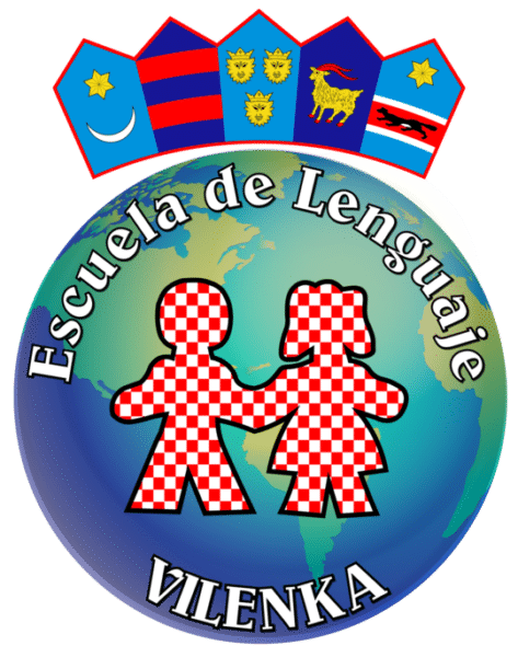 Logo VILENKA Escuela de Lenguaje, niños con TEL, escuela de lenguaje en alto hospicio.